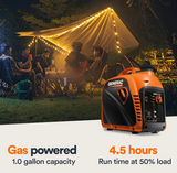 Generac GP2500i-2 Inverter Generator 2500 Starting 2200 Running Watt Gas Portable Generator with COsense