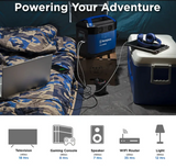 Westinghouse iGen1000S Portable Power Station 1200 Peak Watts 1000 Running Watts 592Wh Lithium Battery Pure Sine Wave