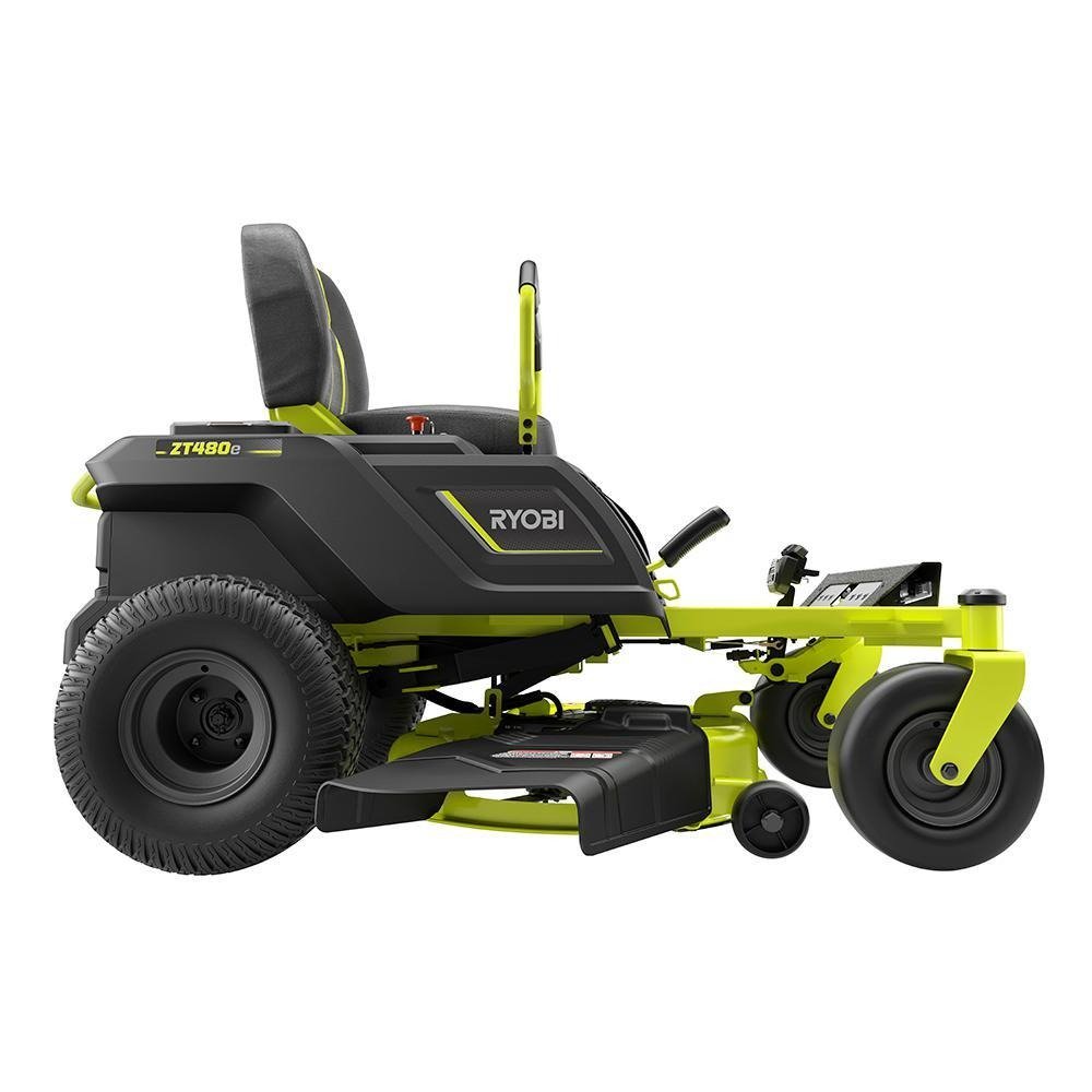 RYOBI 48V 42 Inch Electric Zero Turn Mower 75Ah Battery Brushless Motors Riding Lawn Mower