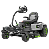 EGO Power Plus Z6 42 Inch Zero Turn Mower 56V Battery Electric Riding Mower with 4 Batteries