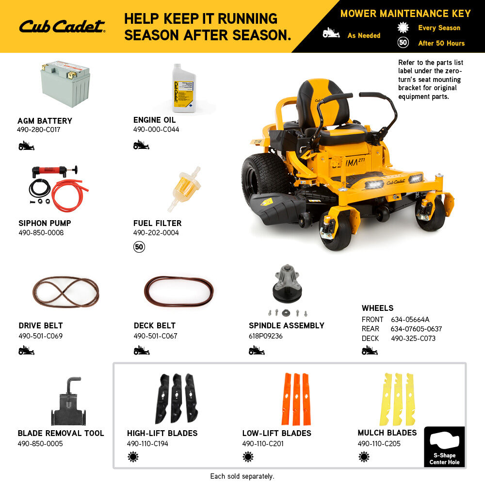 Cub Cadet Ultima ZT1 54 Zero Turn Lawn Mower 24HP Kohler Engine 54 Inch Deck