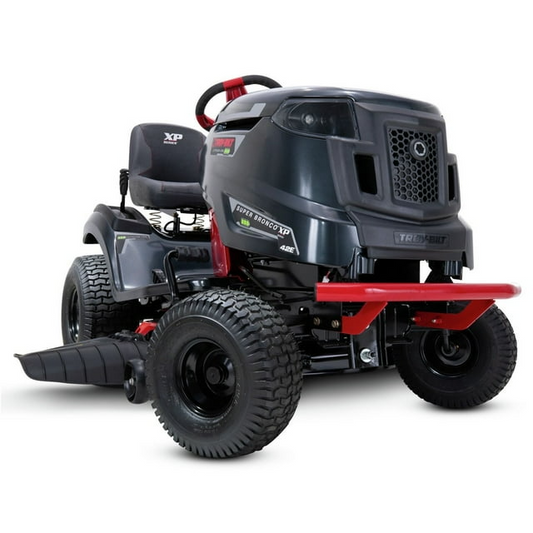 Troy-Bilt Bronco 42E XP Electric Riding Lawn Tractor 56V Lithium Battery 42 Inch Deck
