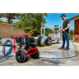 Predator 4400 PSI 4.2 GPM Gas Pressure Washer 420cc Commercial Duty Triplex Pump 50ft Steel Reinforced Hose EPA