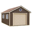Best Barns Sierra Without Floor 12-ft x 16-ft Wood Storage Shed | SIERRA1216 | Installation Included.