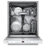 Bosch 500 Series 24″ White Built in Dishwasher-SHPM65Z52N