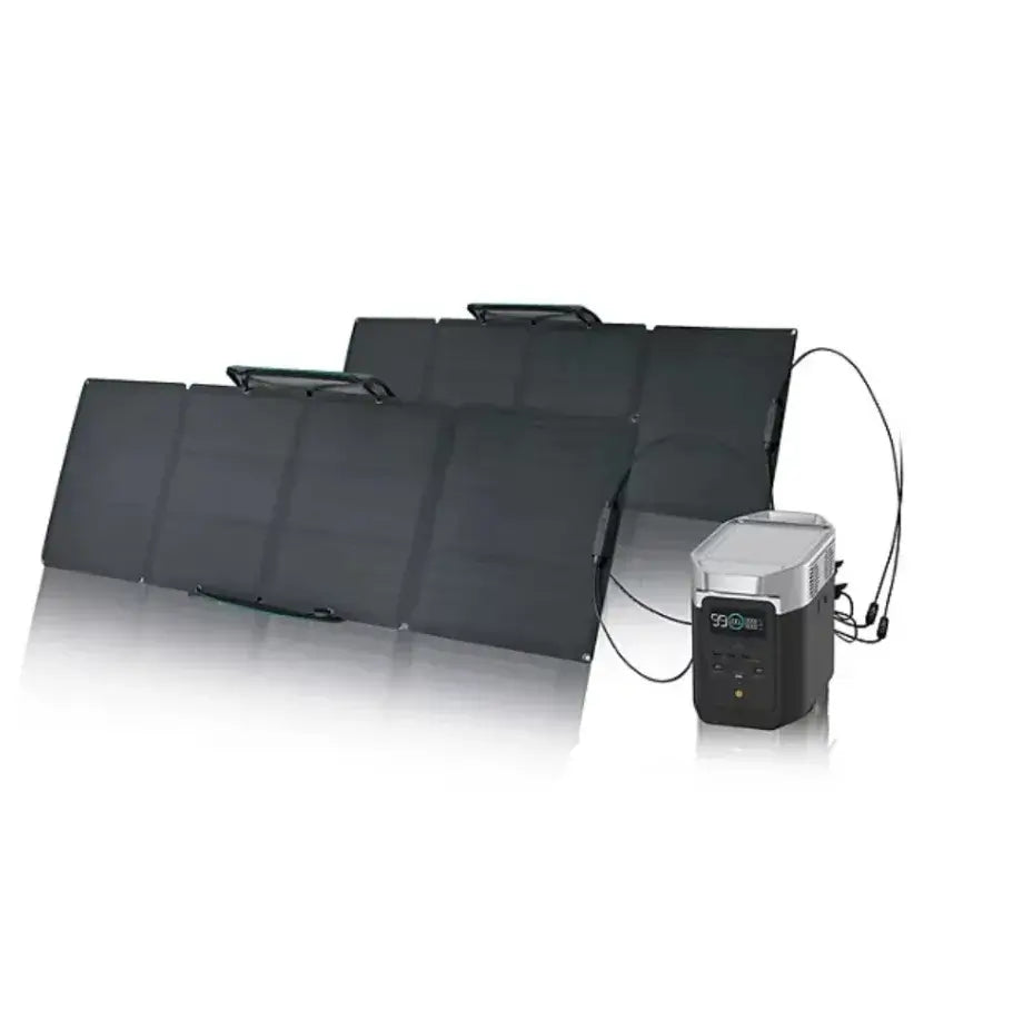 ECOFLOW DELTA 2 950 WITH 2PCS 110W SOLAR PANEL