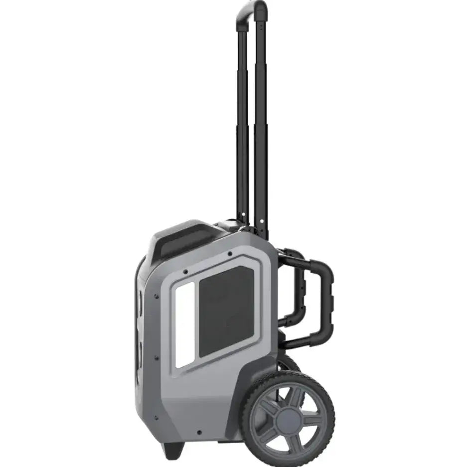 Yard Force Portable Power Station 2400-Watt Continuous 4800-Watt Peak, Bluetooth speaker, WIFI connection, Wireless Charging, RV 30A plug, LED light