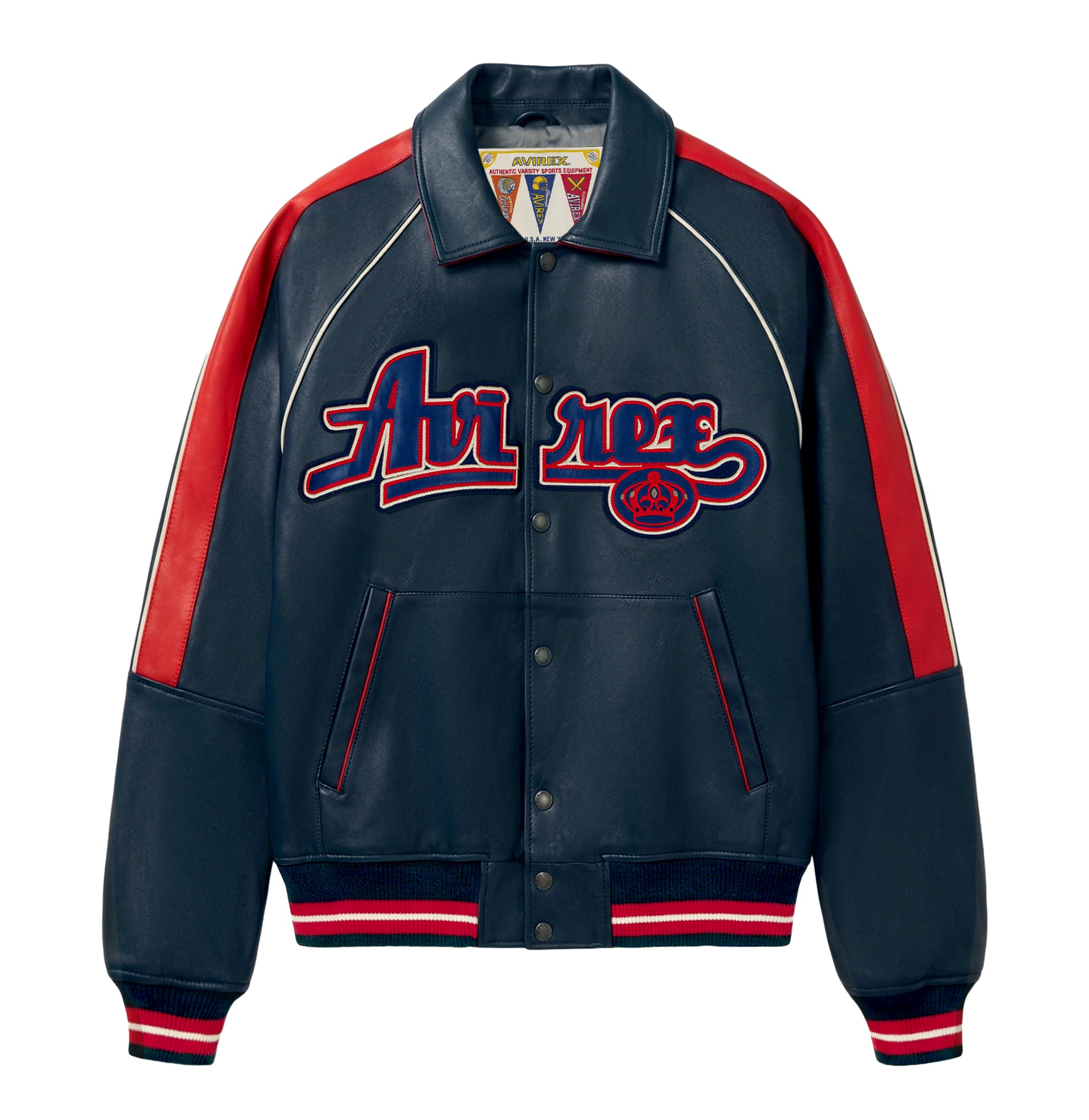 NAVY BLUE THE KINGS JACKET