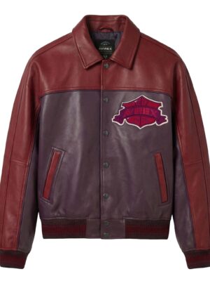 DARK CHERRY TRACK TEAM JACKET