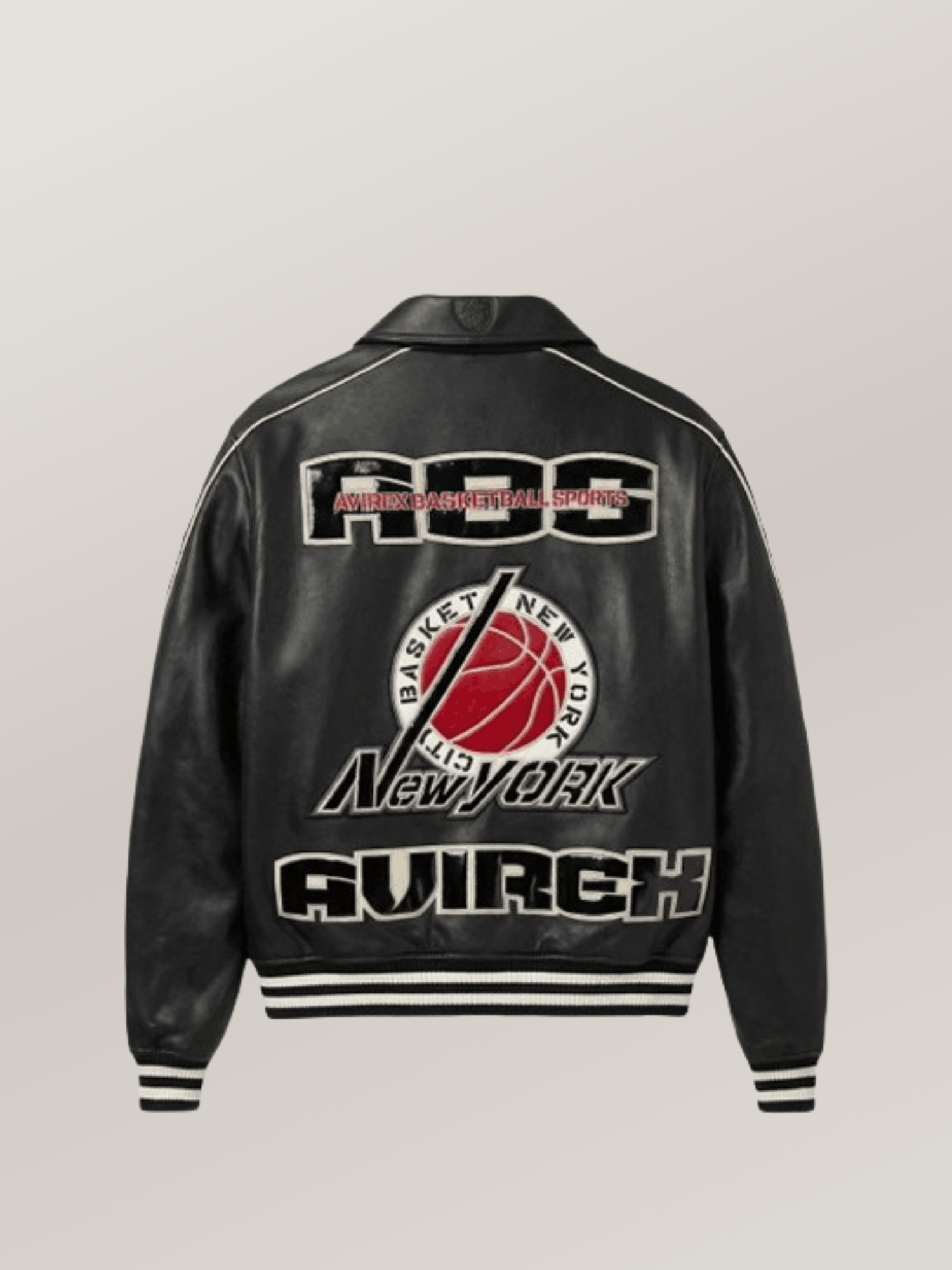 Men's Avirex Basketball Jacket - Image 2