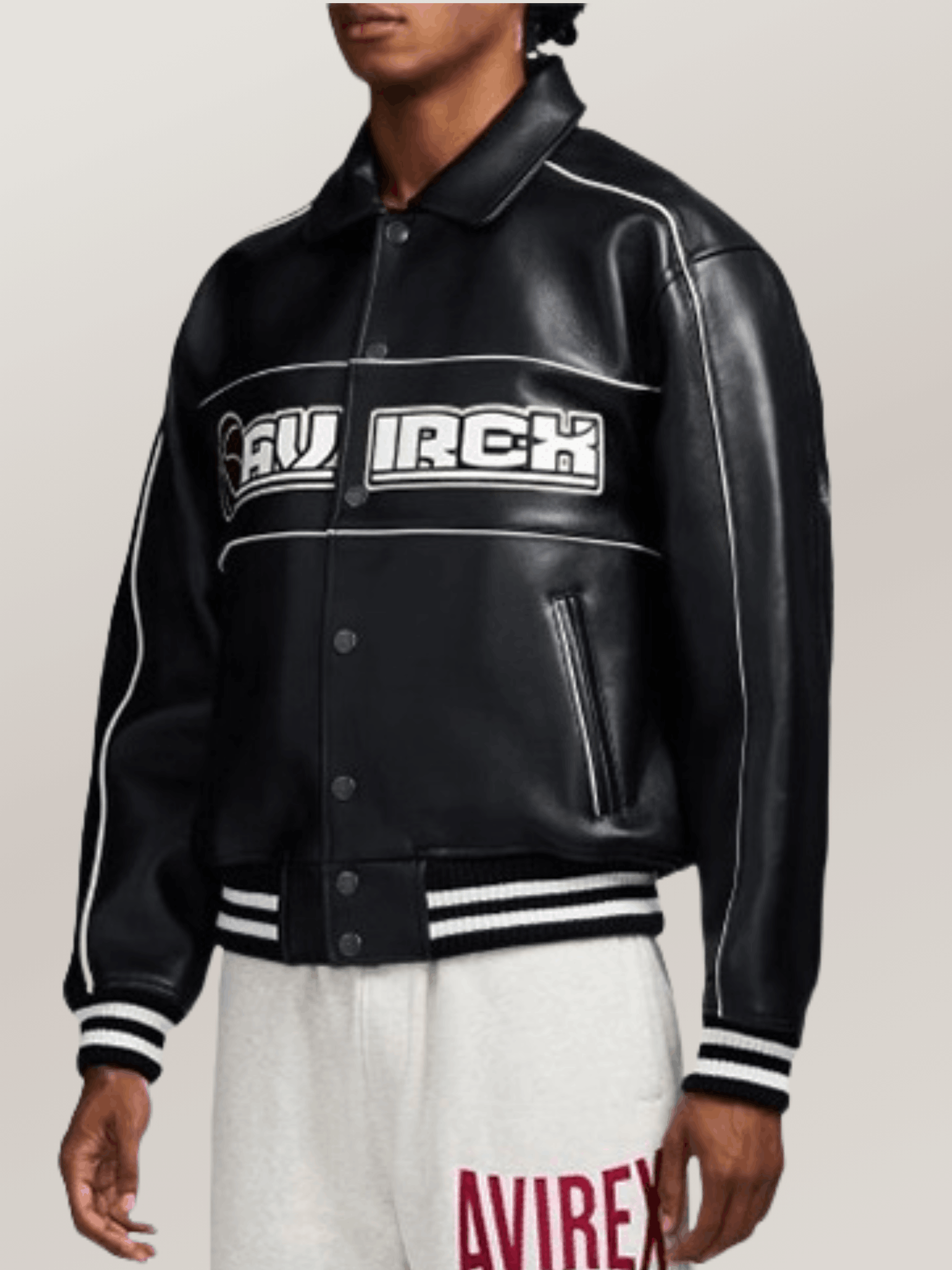 Men's Avirex Basketball Jacket - Image 6