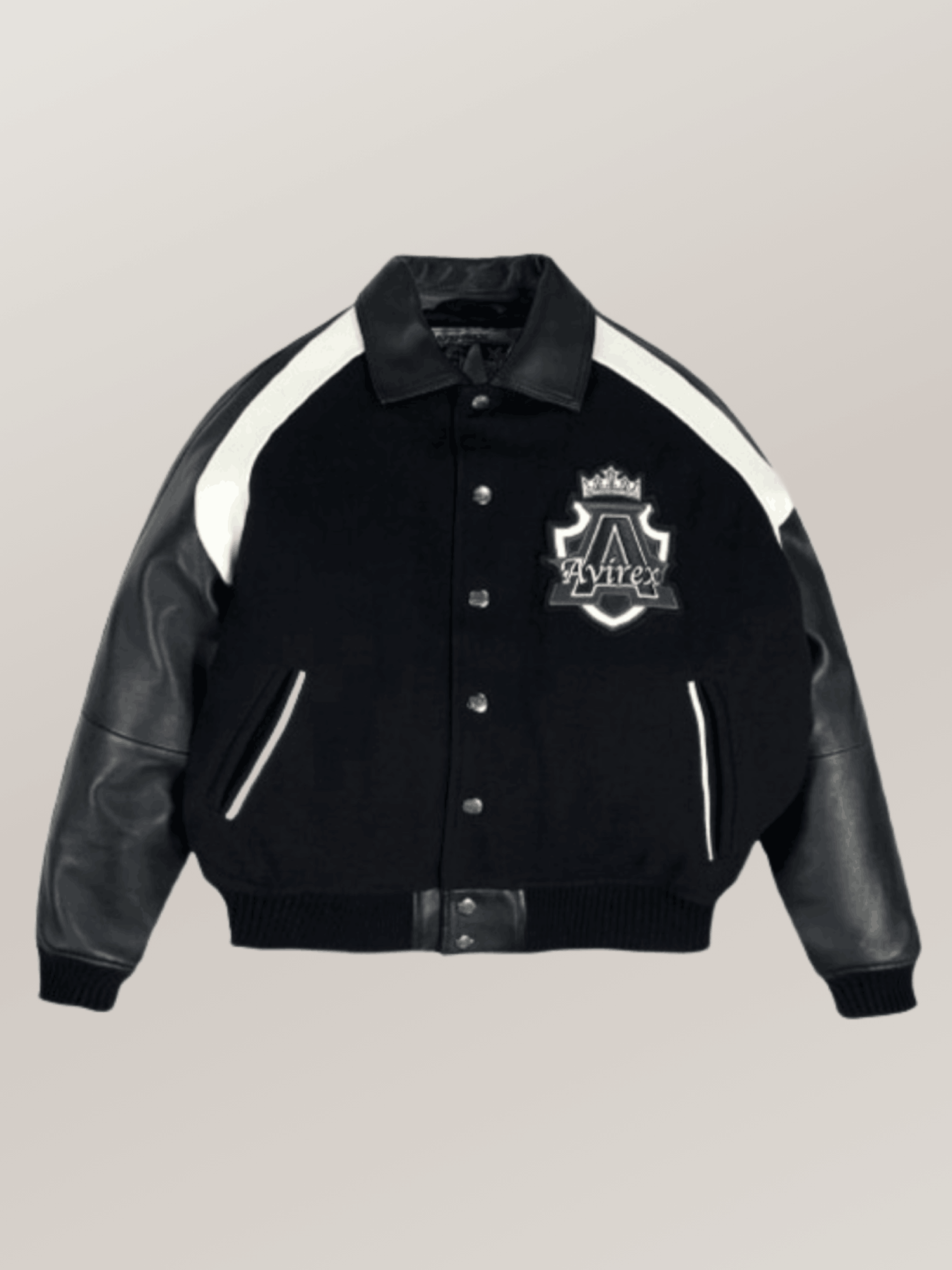 Men's Avirex Kings Black Jacket
