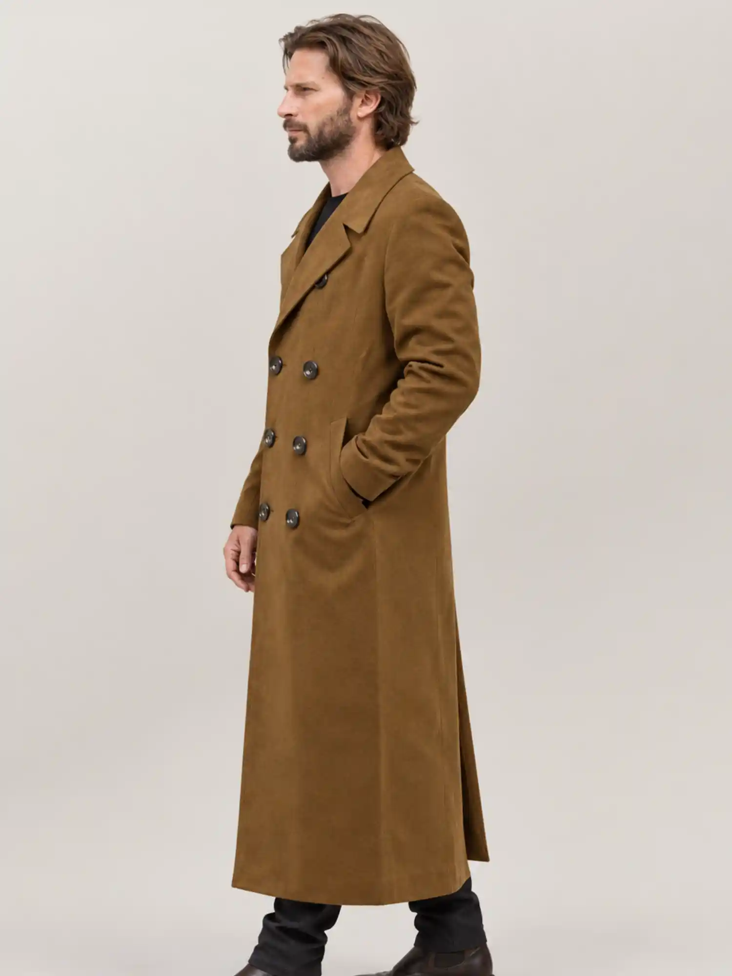 Men's Halloween Cotton 10th Dr Who Coat - Image 3