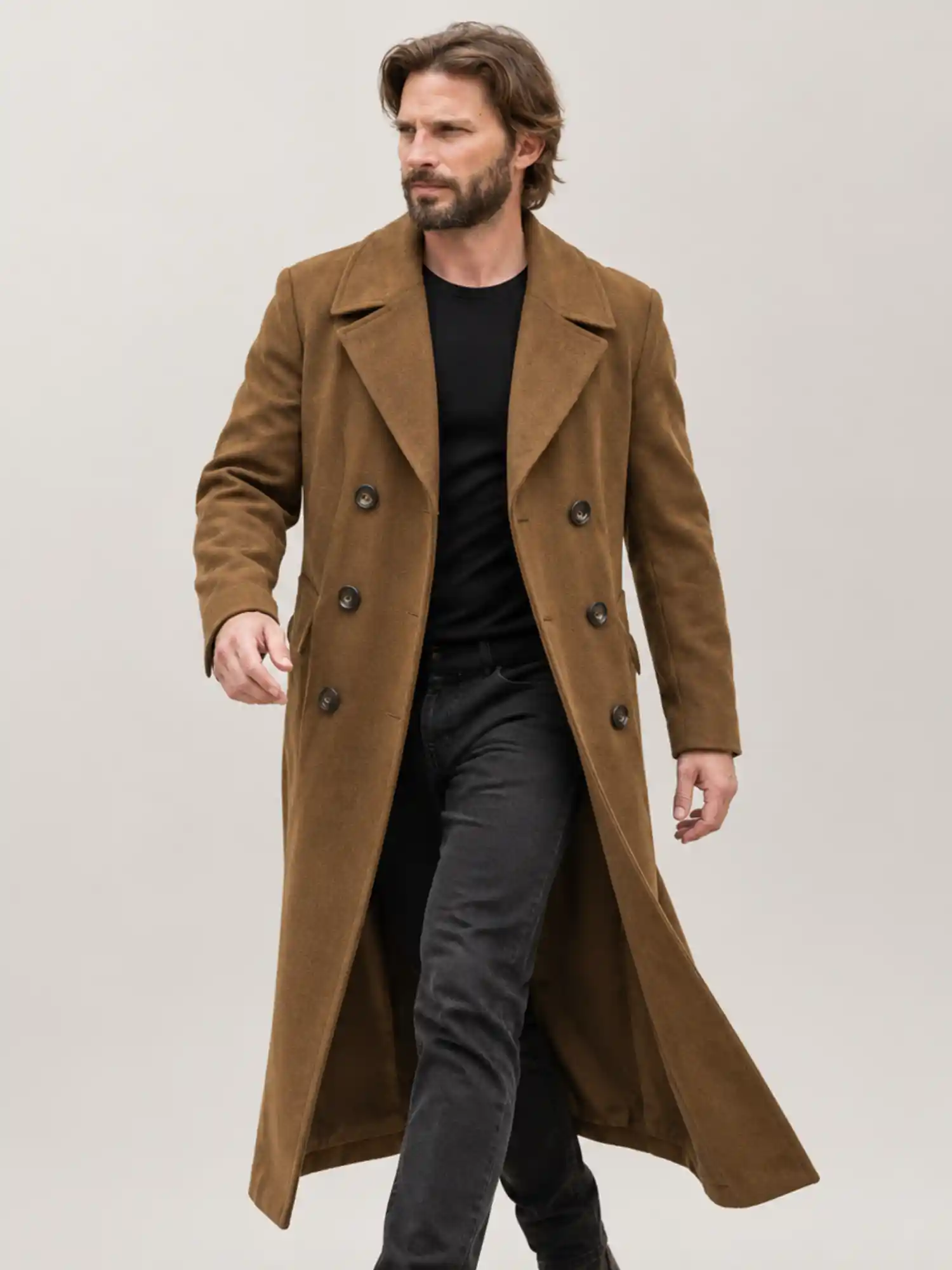 Men's Halloween Cotton 10th Dr Who Coat - Image 4
