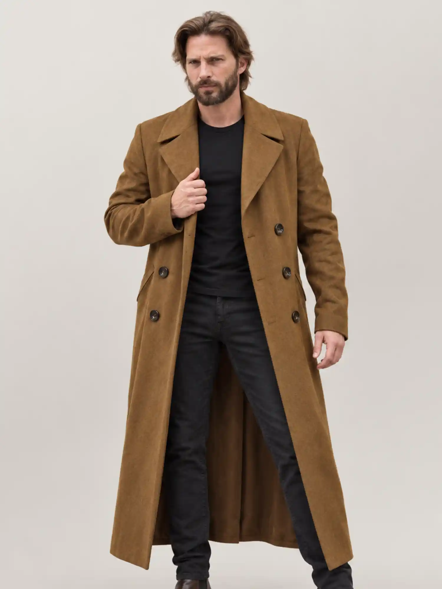 Men's Halloween Cotton 10th Dr Who Coat - Image 5