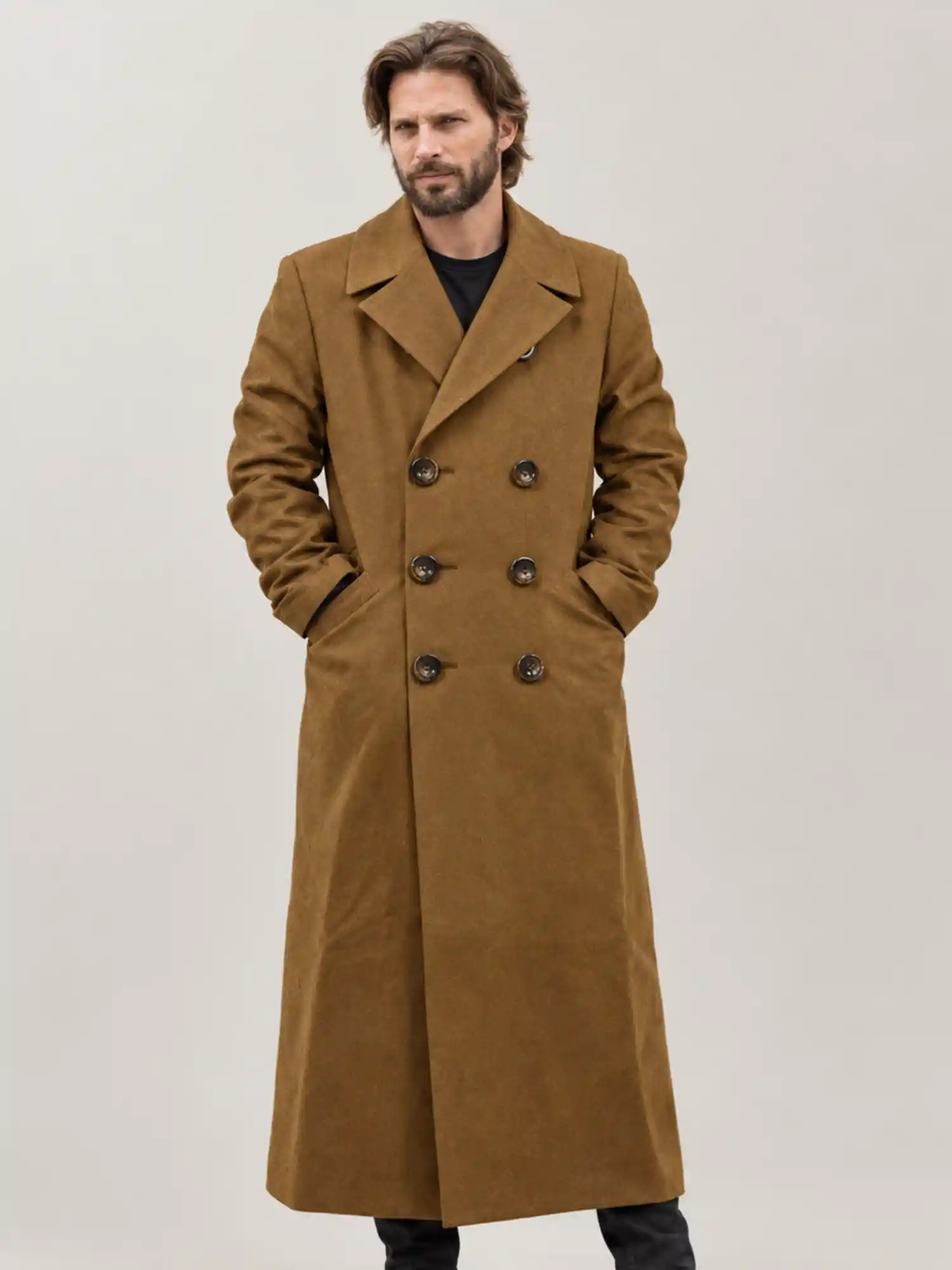 Men's Halloween Cotton 10th Dr Who Coat