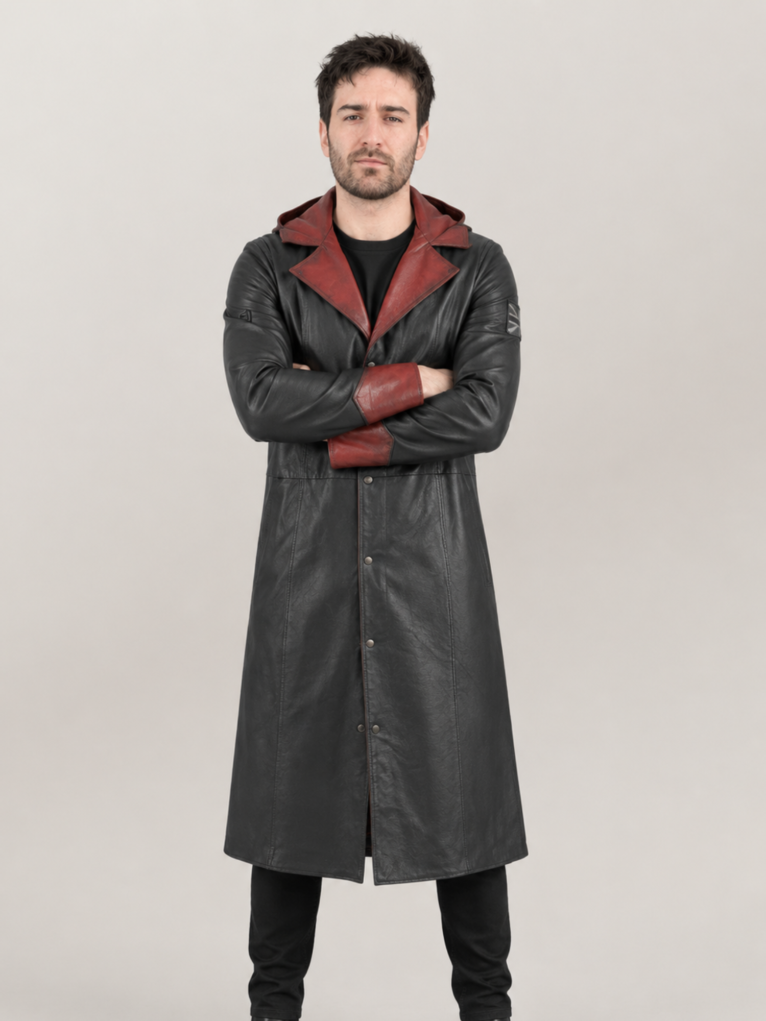 Men's DMC 5 Halloween Leather Coat