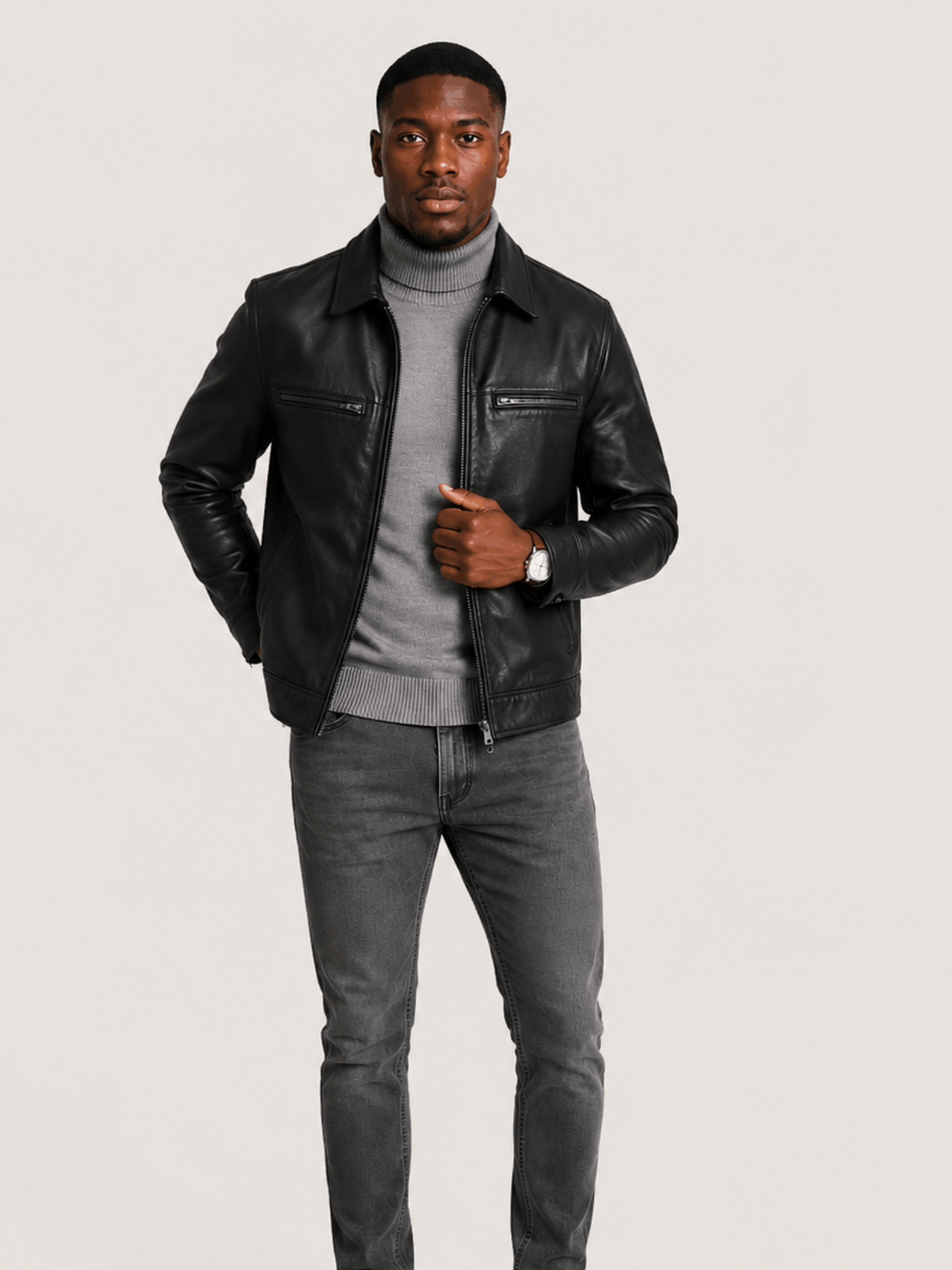 Men's Luck Leather Jacket