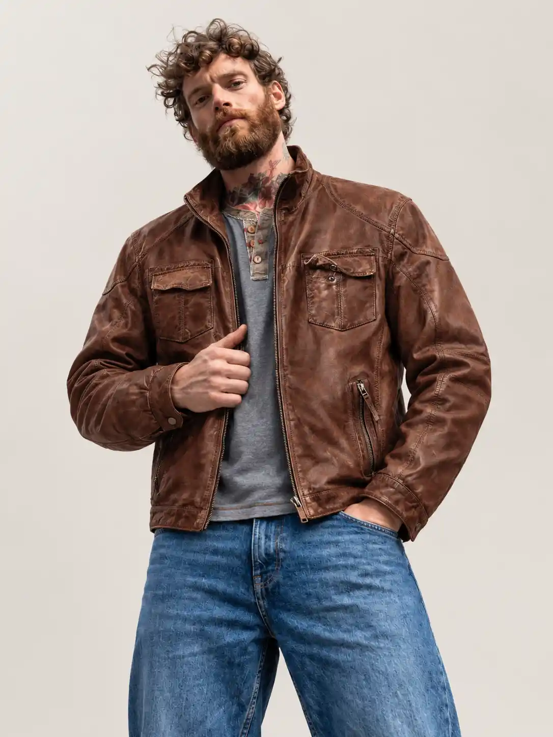 Men's Zamora Leather Jacket