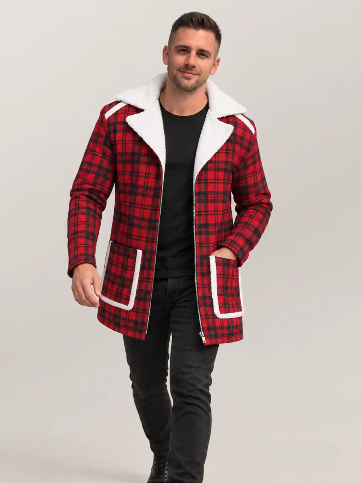Men's Halloween Dead Pool Cotton Coat