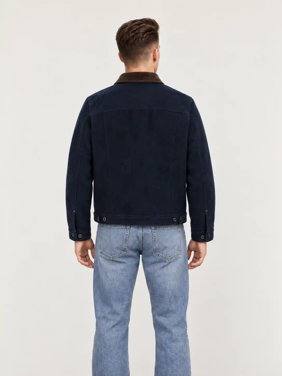 Men's Spokane Insulated Short Cruiser Wool Jacket - Image 2