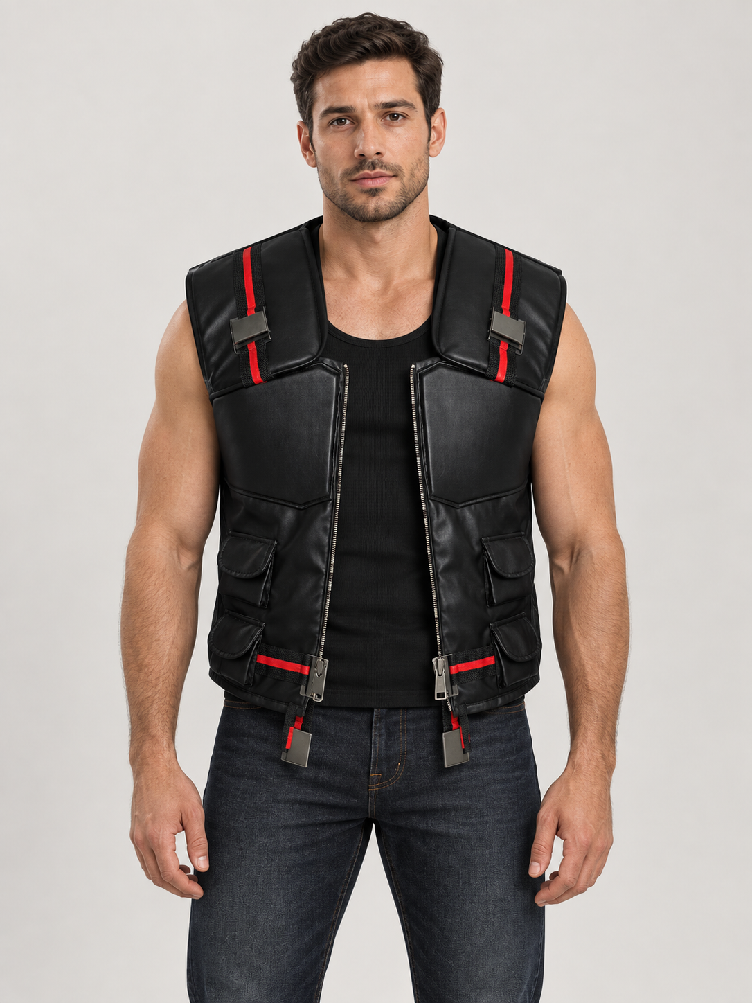 Men's Blade Halloween Black Tactical Vest