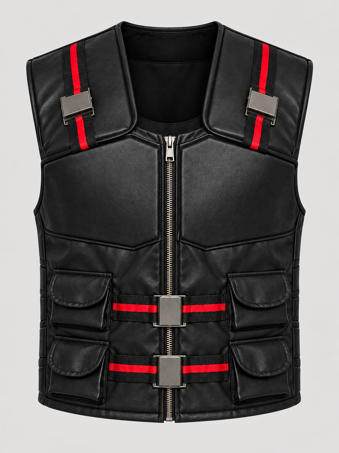 Men's Blade Halloween Black Tactical Vest - Image 5