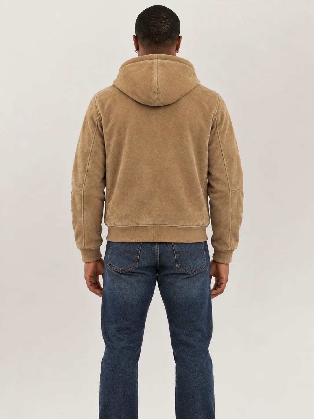 Men's Spyglass Suede Hoodie - Image 2